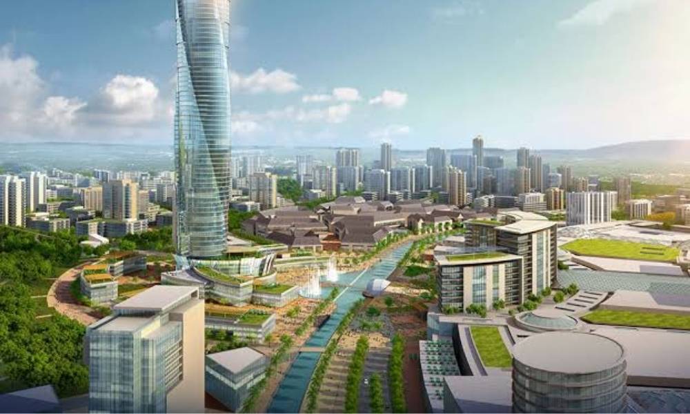 Modern construction developments across Abuja