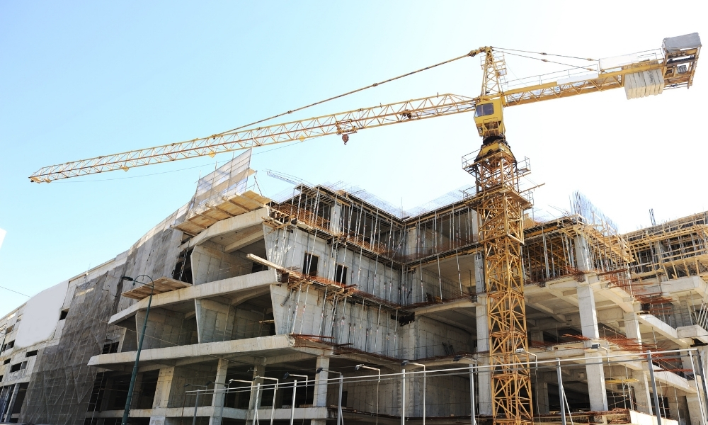 Modern construction project by top construction companies in Abuja.